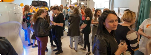 Studio Figura Wrocław Bulwar Ikara — wnętrze studia podczas wydarzenia
